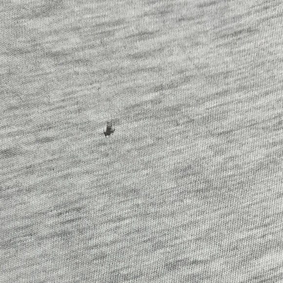 BDG Heather Gray V-Neck Standard Fit T-Shirt - Size M - Picture 5 of 7